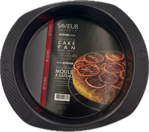 SAVEUR ARTISAN NONSTICK CAKE PAN ROUND 9" NI