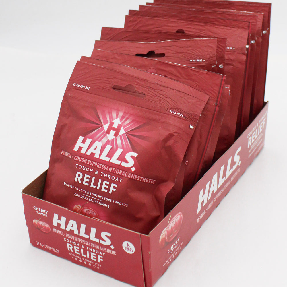 HALLS 14 PC CHERRY BAG BB 9/20/26