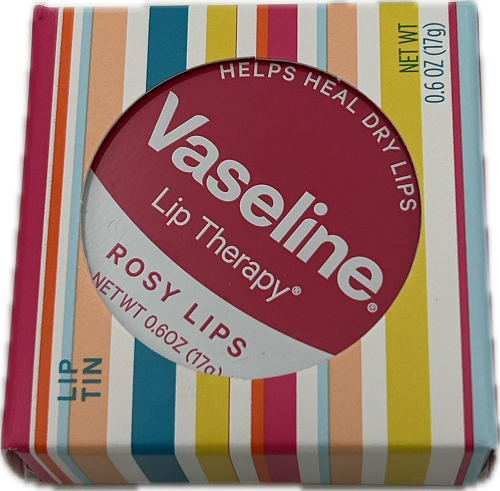 VASELINE LIP THERAPY ROSY LIPS BEAUTY CARTON 0.6oz