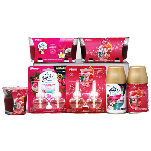 GLADE CANDLE/FRSHNR-HOLIDAY DSPLY