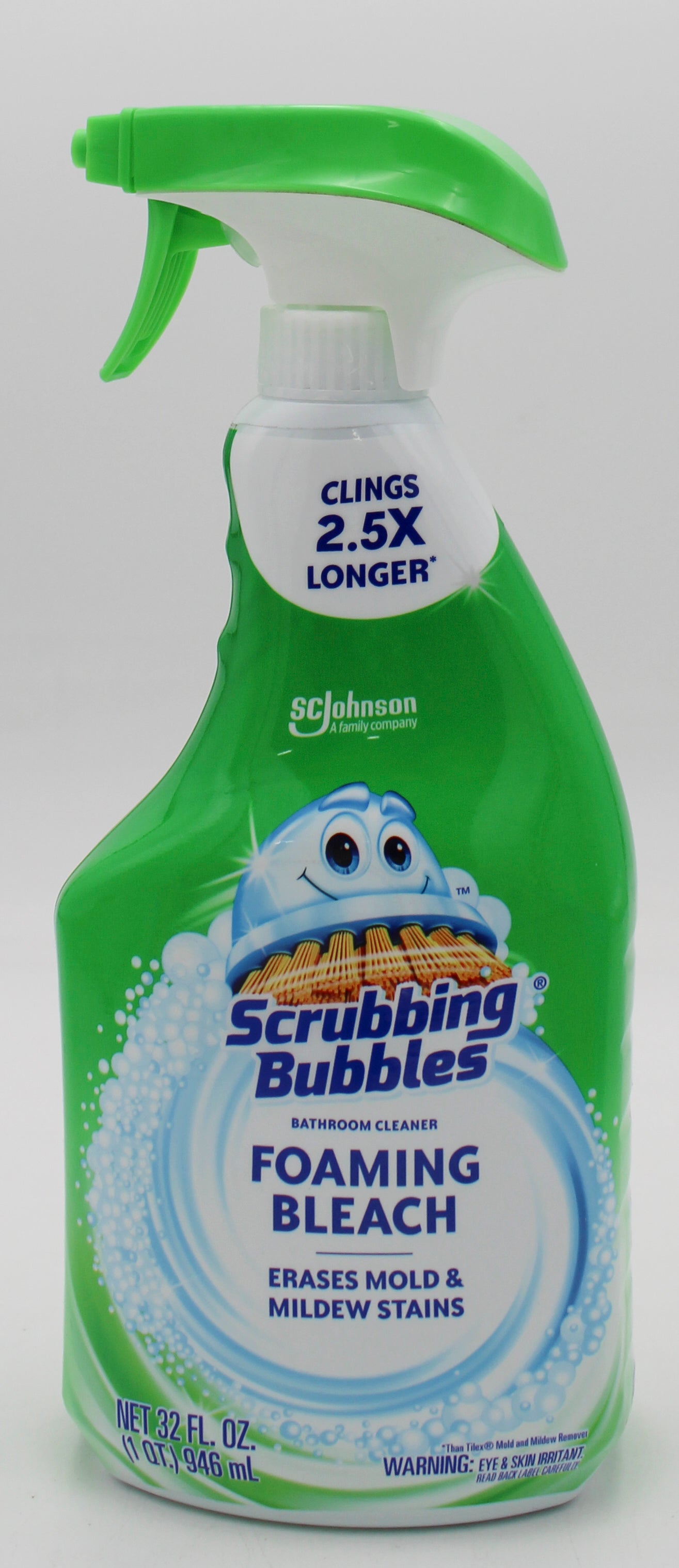 SP SCRUBBING BUBBLES 32oz-FOAMING BLEACH