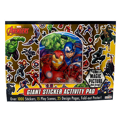 SP STICKER/ACTVITY PAD AVENGER $14.99