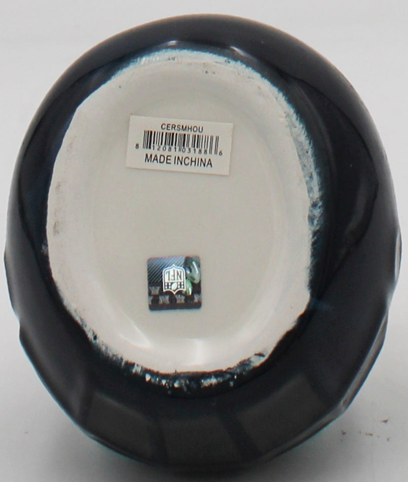 HOUSTON TEXANS SMALL CERAMIC HELMET