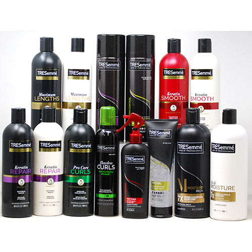 TRES.HAIRCARE ASST PLLT DSPLY