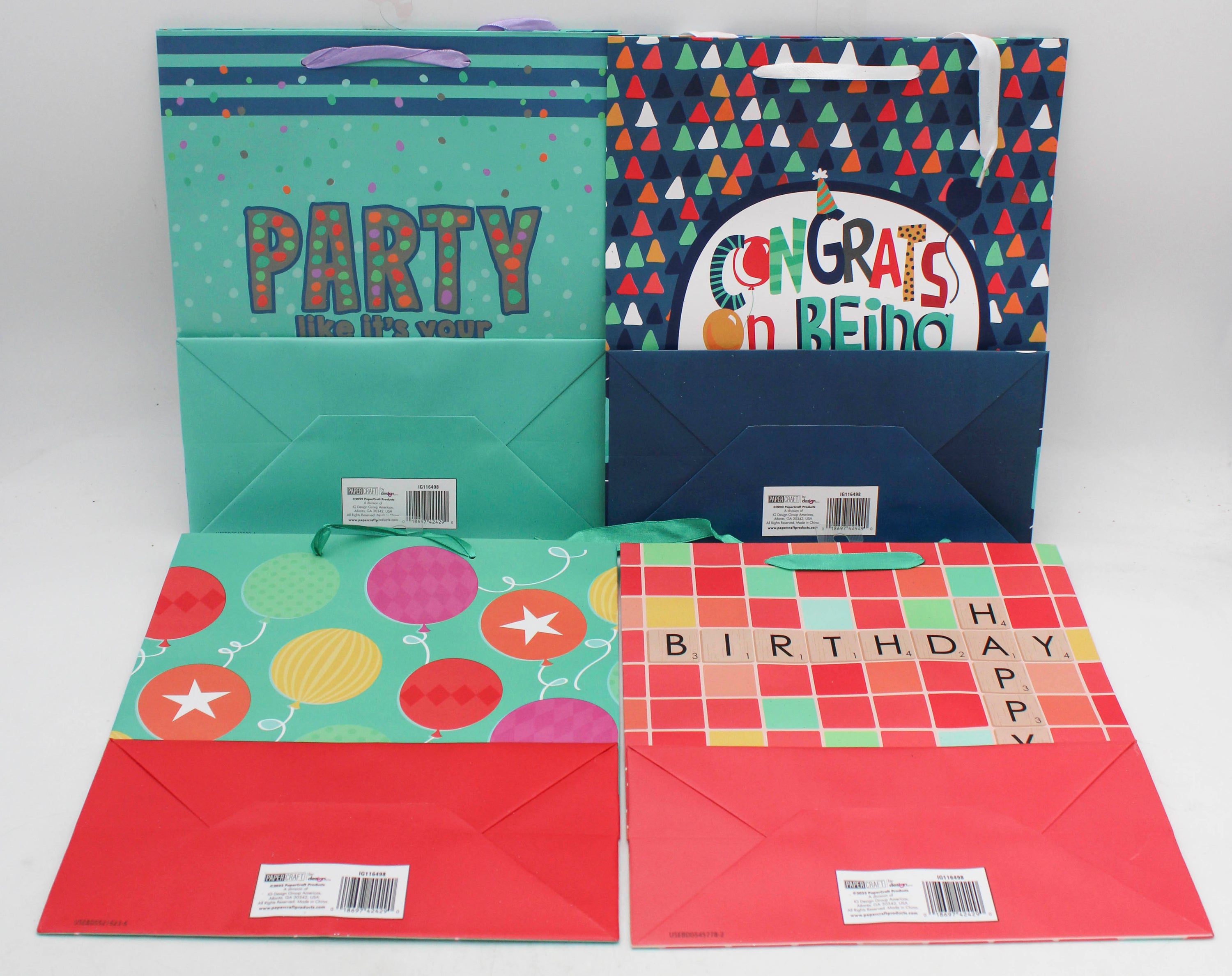 LARGE GIFT BAG BIRTHDAY