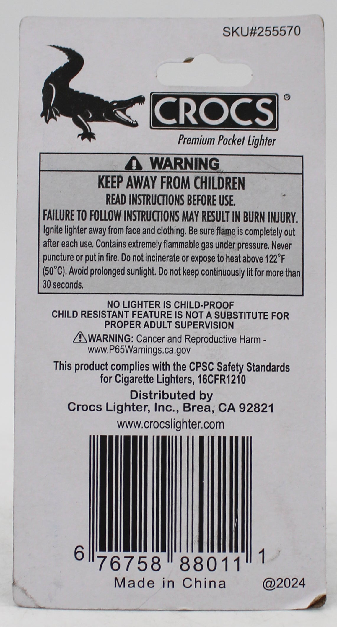 CROCS ELECTRONIC LIGHTER