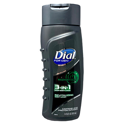 DIAL MEN 3in1 BDYWSH 11.75oz-RVTLZE