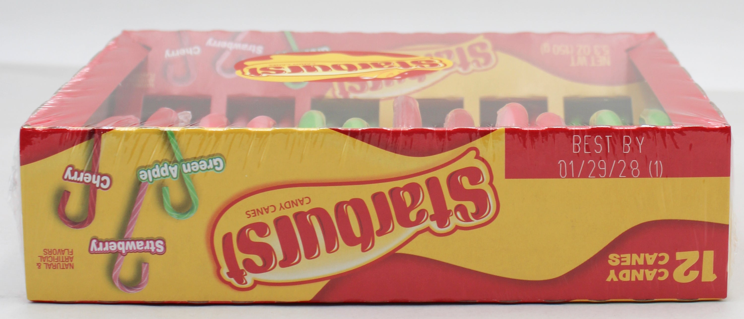 STARBURST 12ct CANDY CANES 5.3oz BB 01/29/28