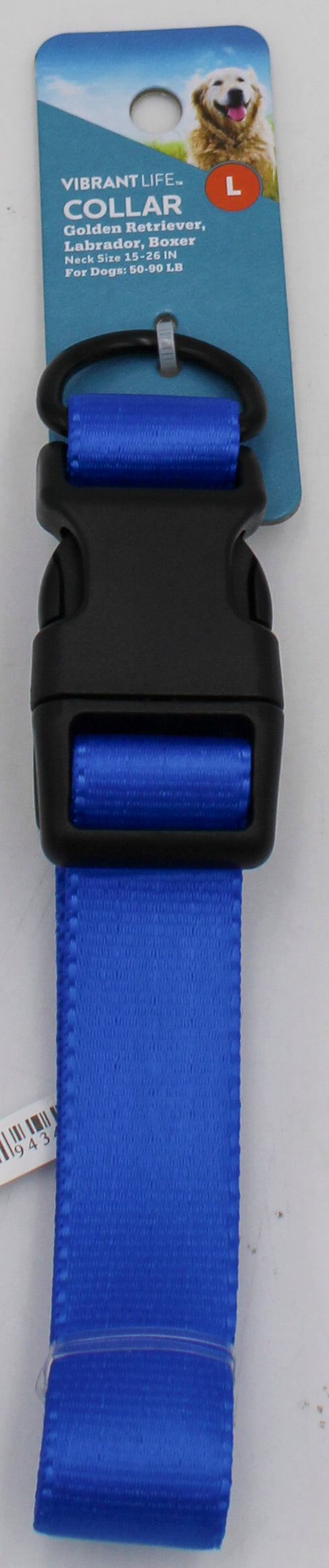 VIBRANT LIFE LARGE SOLID COLLAR BLUE