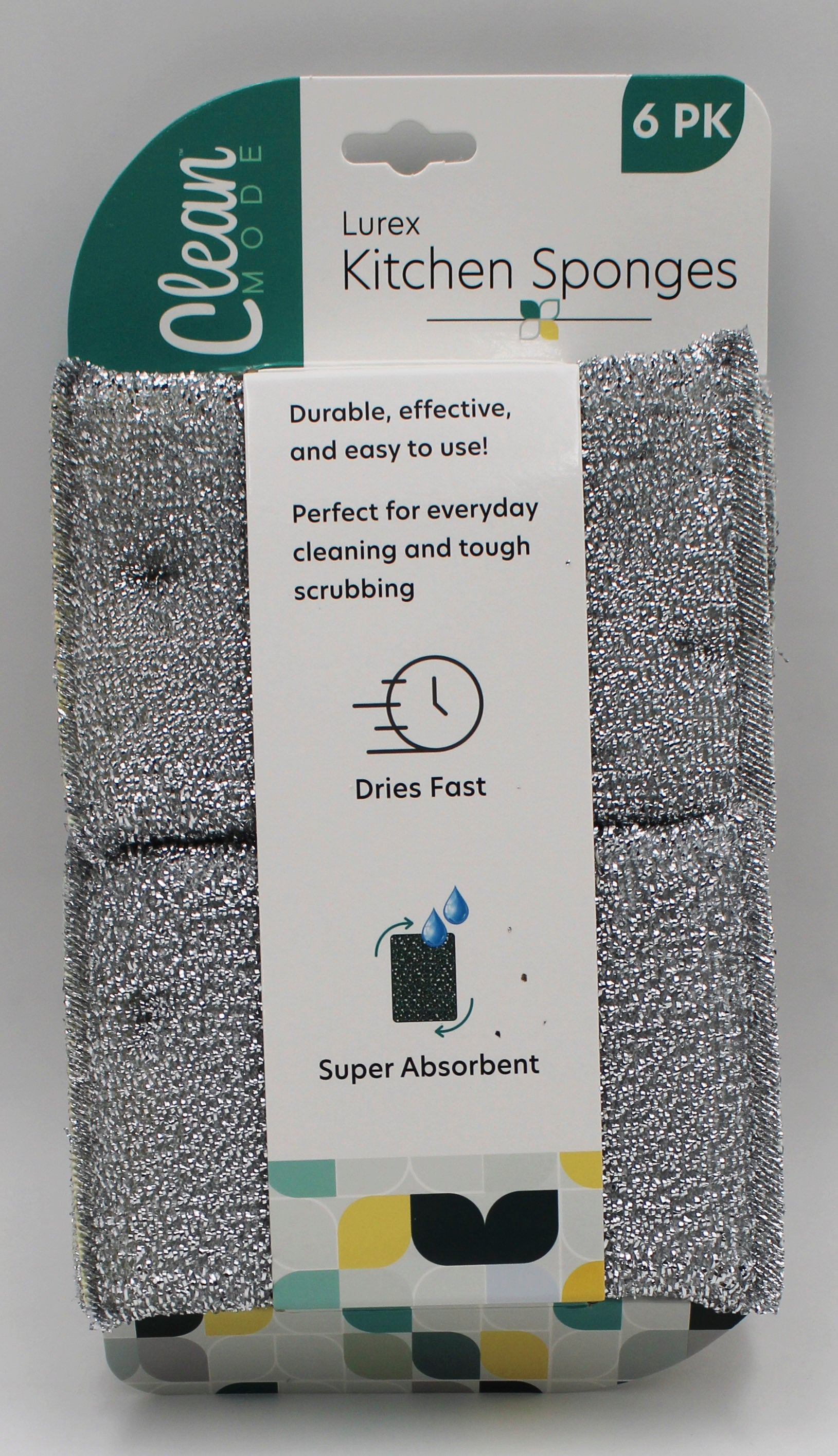 6PK LUREX SPONGES  NI