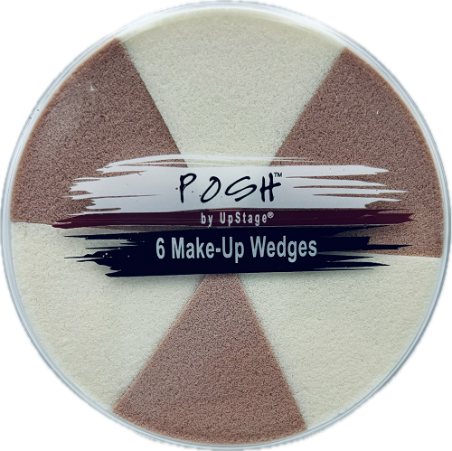 POSH WHEEL Make-Up Wedges 6-Count Pack