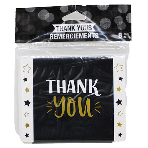 GRAD ADVENTURE "THANK YOU" CARDS 8CT