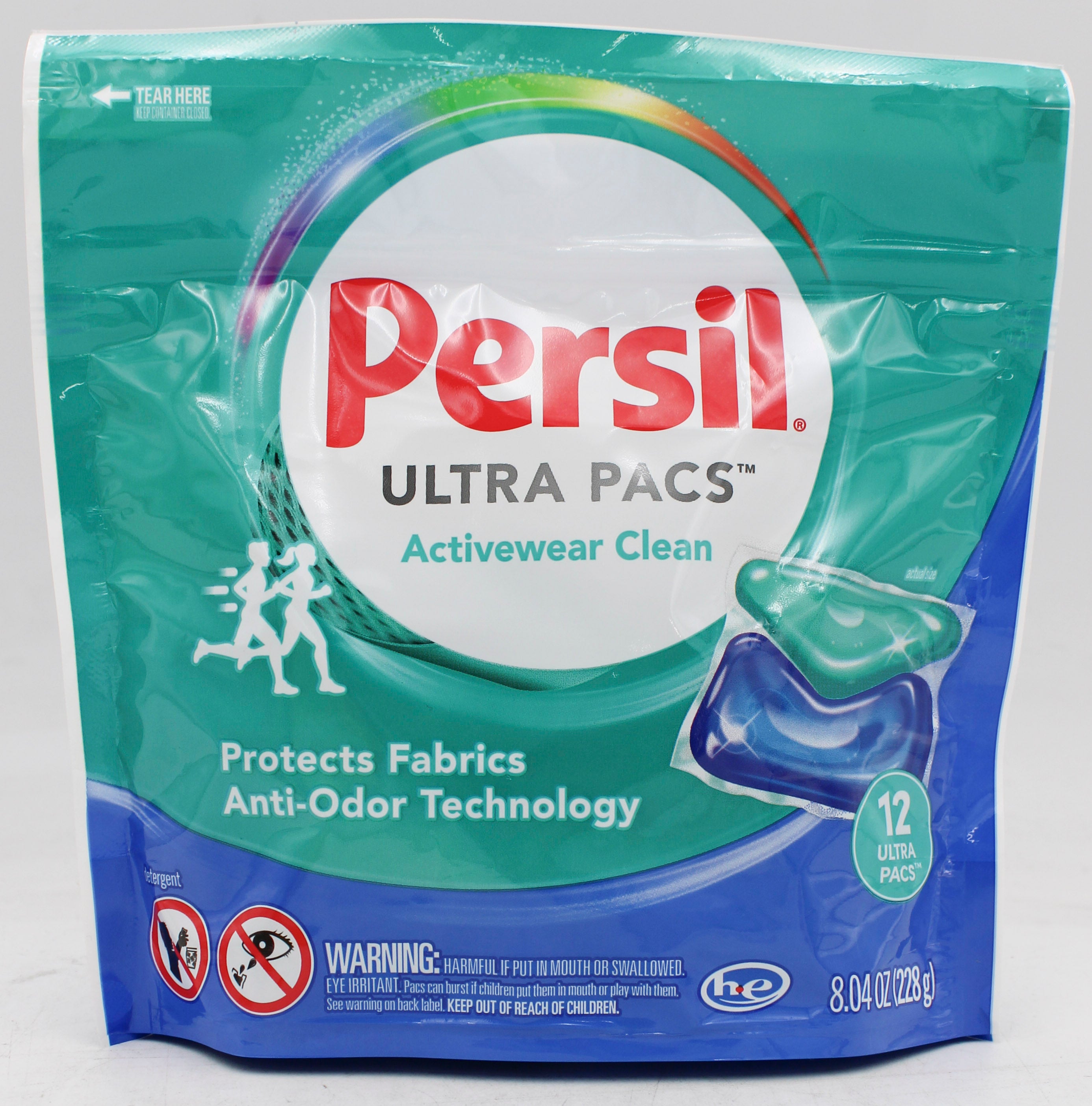 PERSIL PROCLEAN ULTRA PACS ACTIVEWEAR CLEAN 12ct