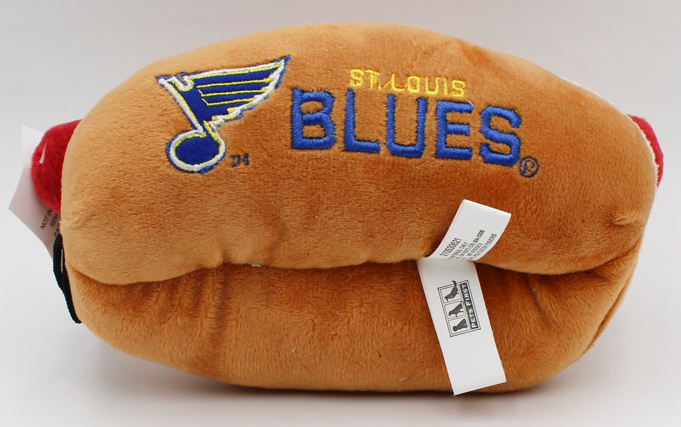 NHL  ST. LOUIS BLUES HOT DOG DOG TOY NI