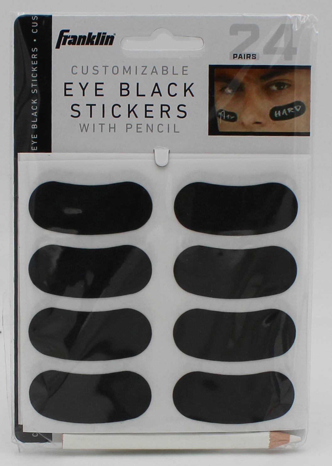FRANKLIN EYE BLACK STICKERS