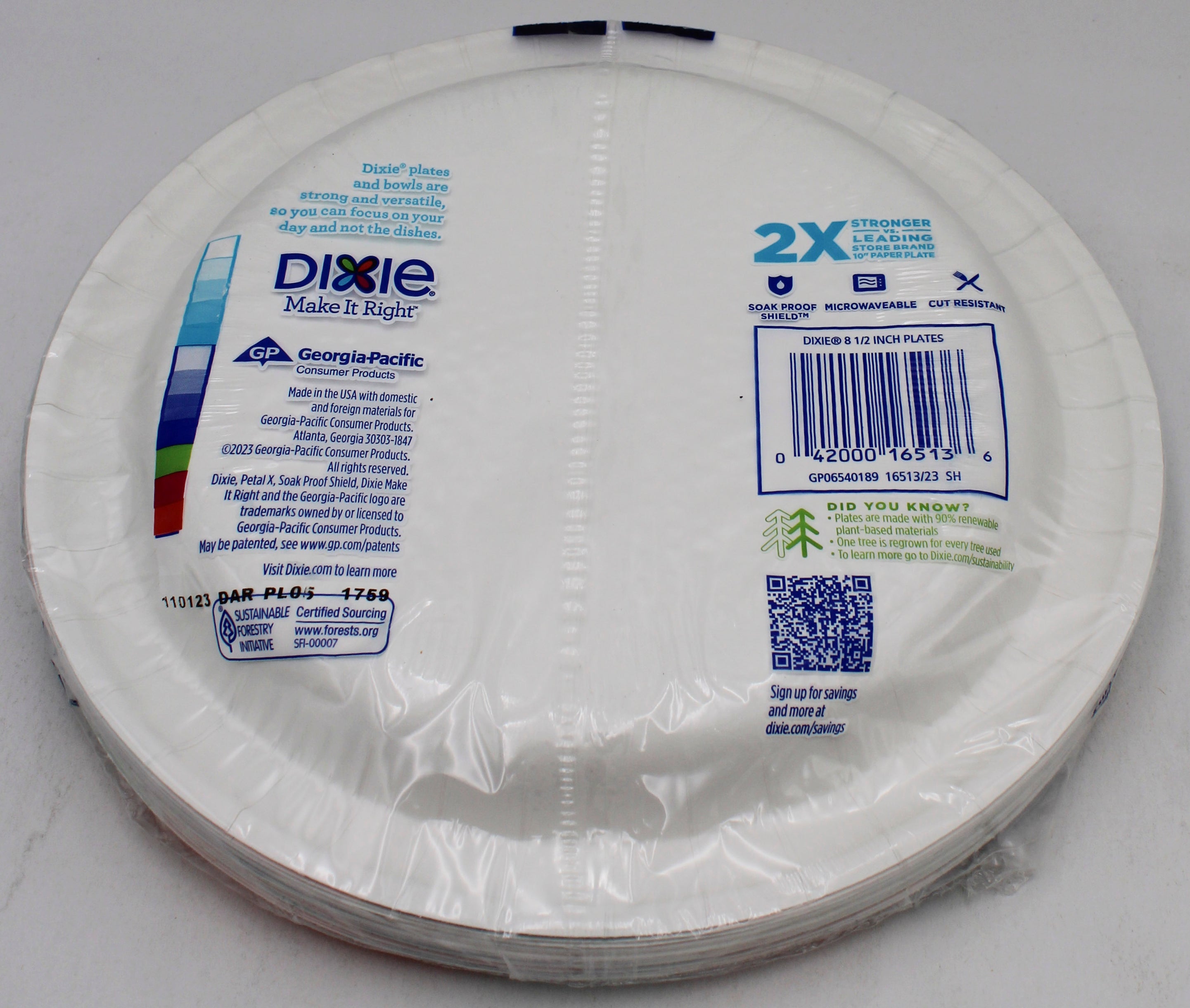 DIXIE PLATES 8 1/2 IN 28CT