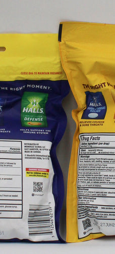 HALLS BASE ECO BAG FS 80 CT EXP 2/06/2027