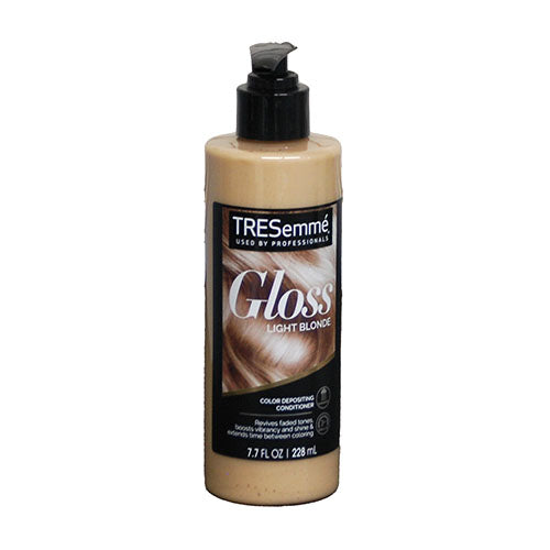 TRESEMME GLOSS COLOR DEPOSITING CONDITIONER 7.7OZ-LIGHT BLONDE