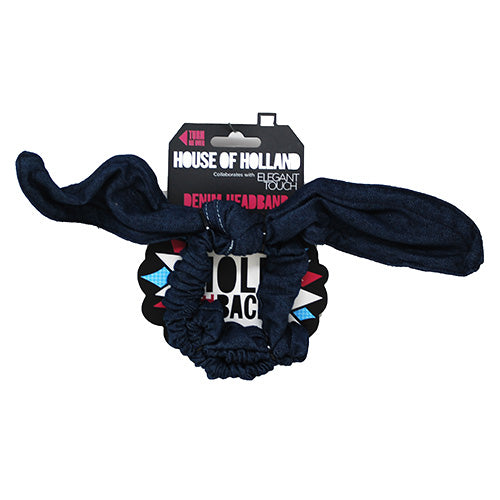 HOUSE OF HOLLAND DENIM HEADBAND 1CT
