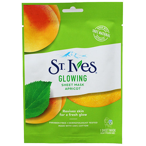 ST.IVES GLOW FACE MASK 1CT-APRICOT