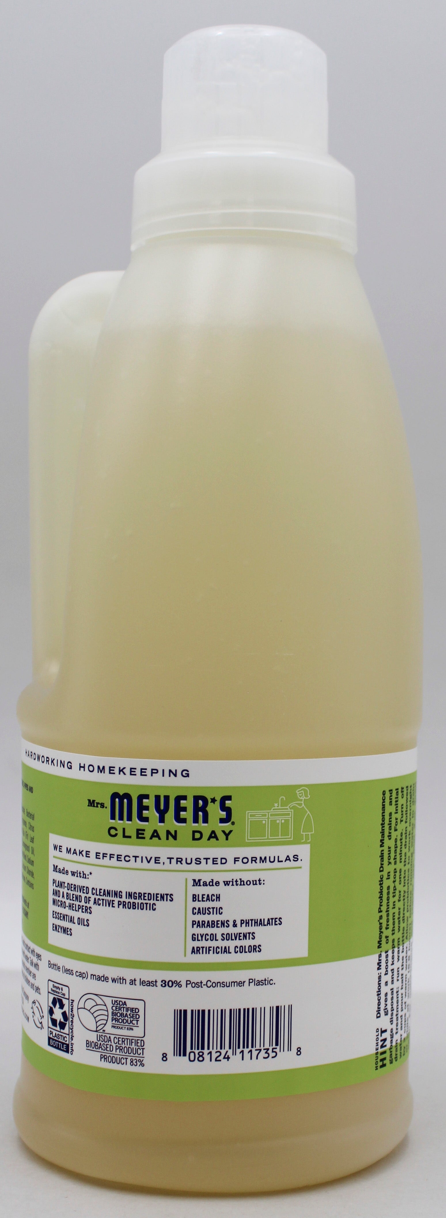 Mrs Meyer's Probiotic Drain Maintenance Lemon Verbena 32oz