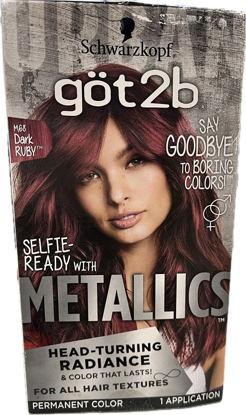 SP GOT2B METALLICS PERMANENT COLOR M68 DARK RUBY