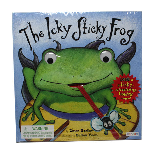 HRDCVR BOOK-ICKY STCKY FROG($10.99)