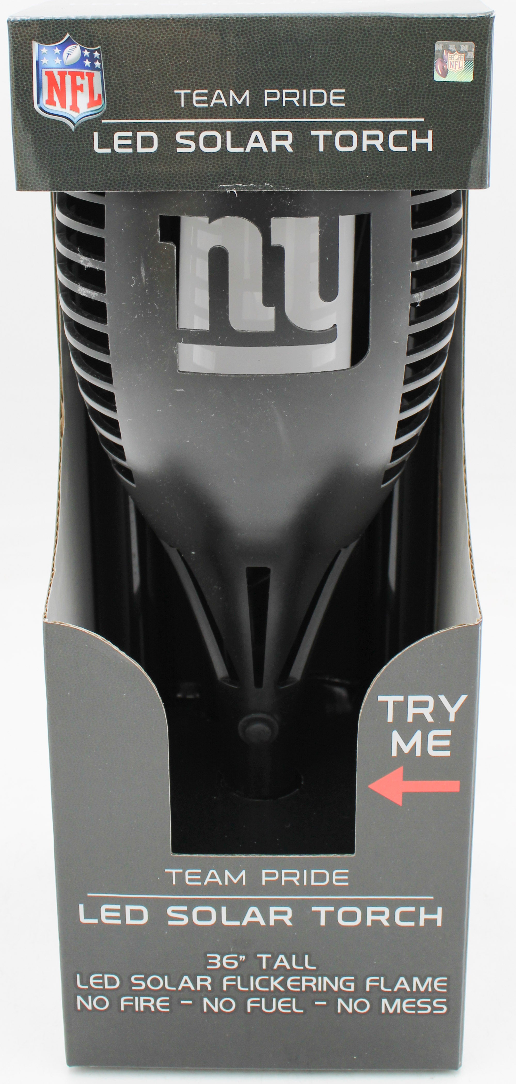 NEW YORK GIANTS LED SOLAR TORCH  36"
