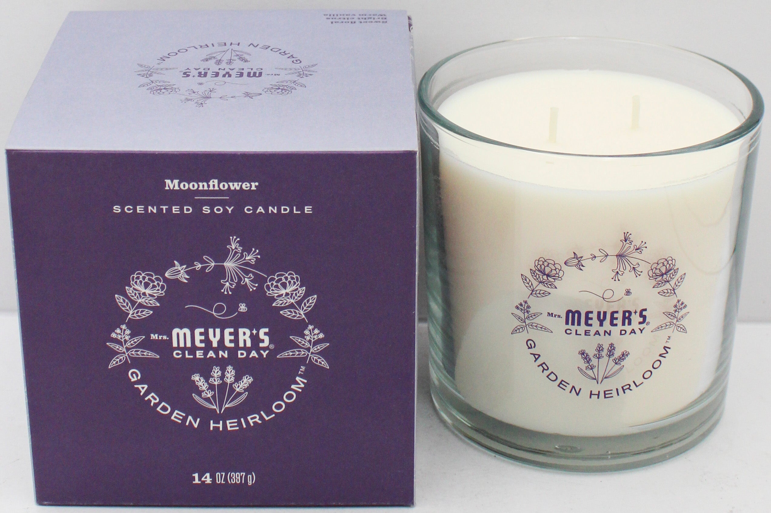 MRS MEYERS PREMIUM CANDLE MOONFLOWER 14oz. US