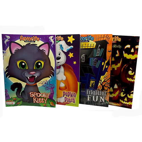 HALLOWEEN COLOR BOOK-ASST DSPLY