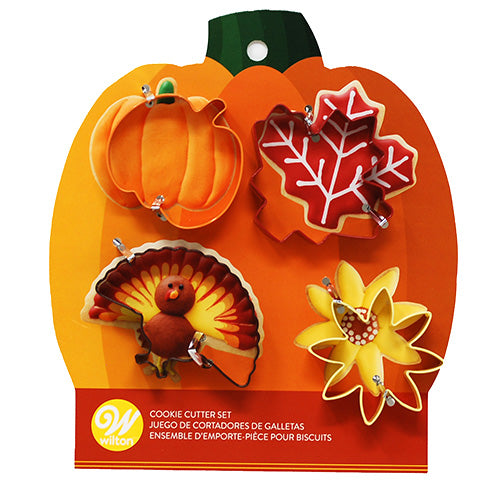 SP WILT CUTTERS SET OF 4HOLIDAY COOKIE