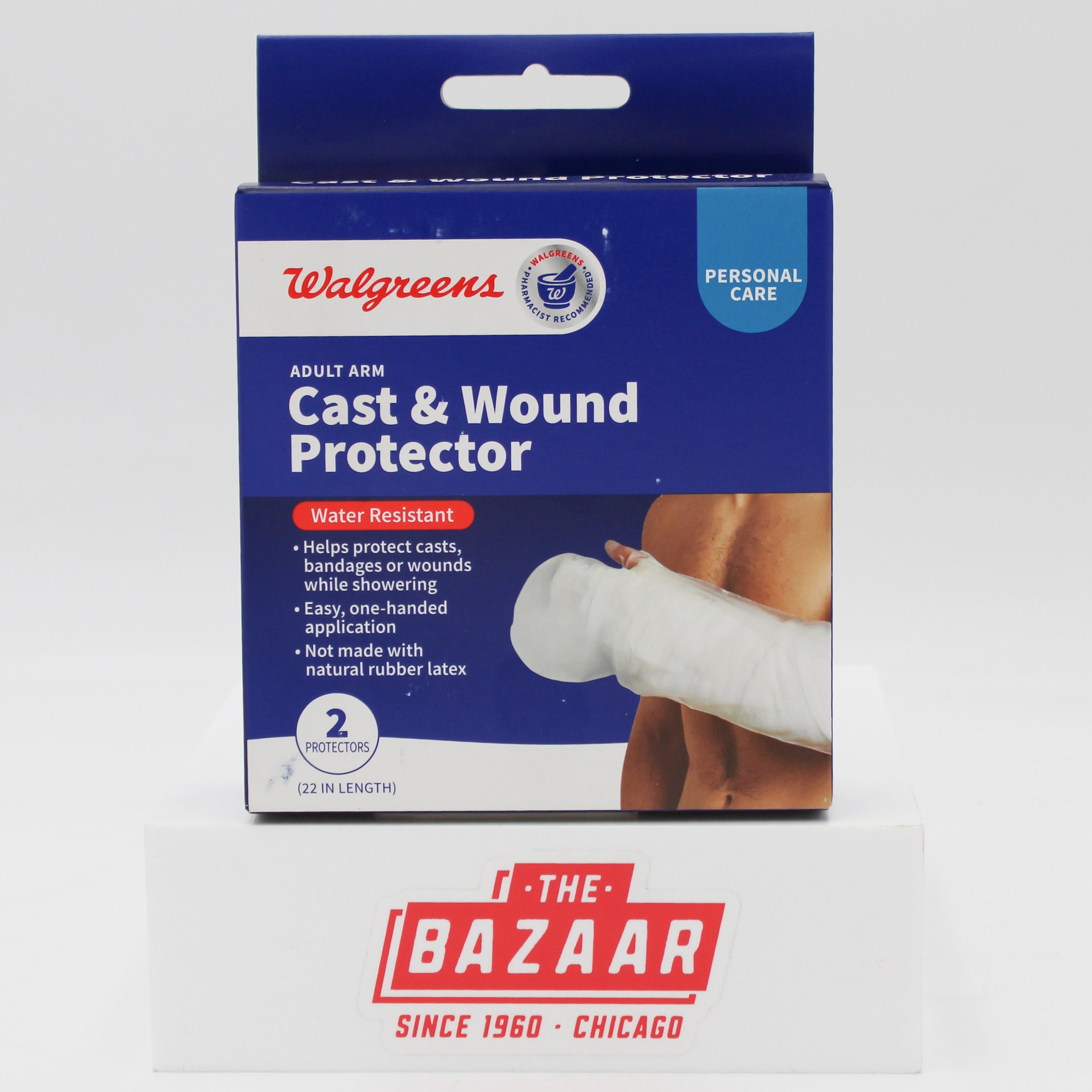 WALGREENS CAST & WOUND PROTECTOR ADULT SIZE 2ct NI