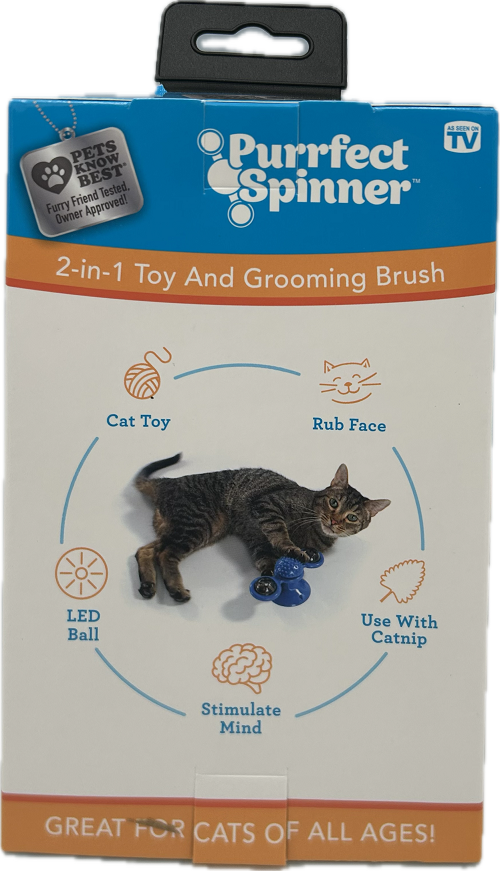 PETS KNOW BEST PURRFECT SPINNER CAT TOY