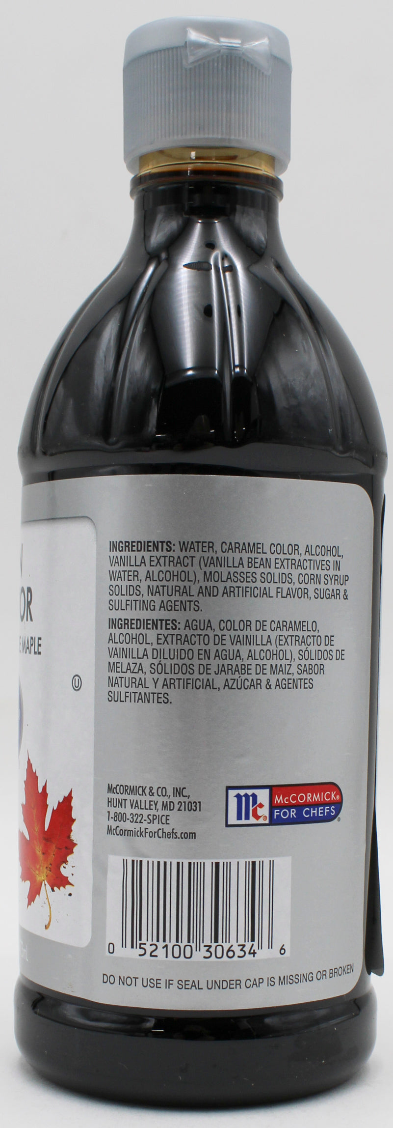 MCCORMICK CULINARY IMITATION MAPLE FLAVOR 16 Oz BB 6/27/2029