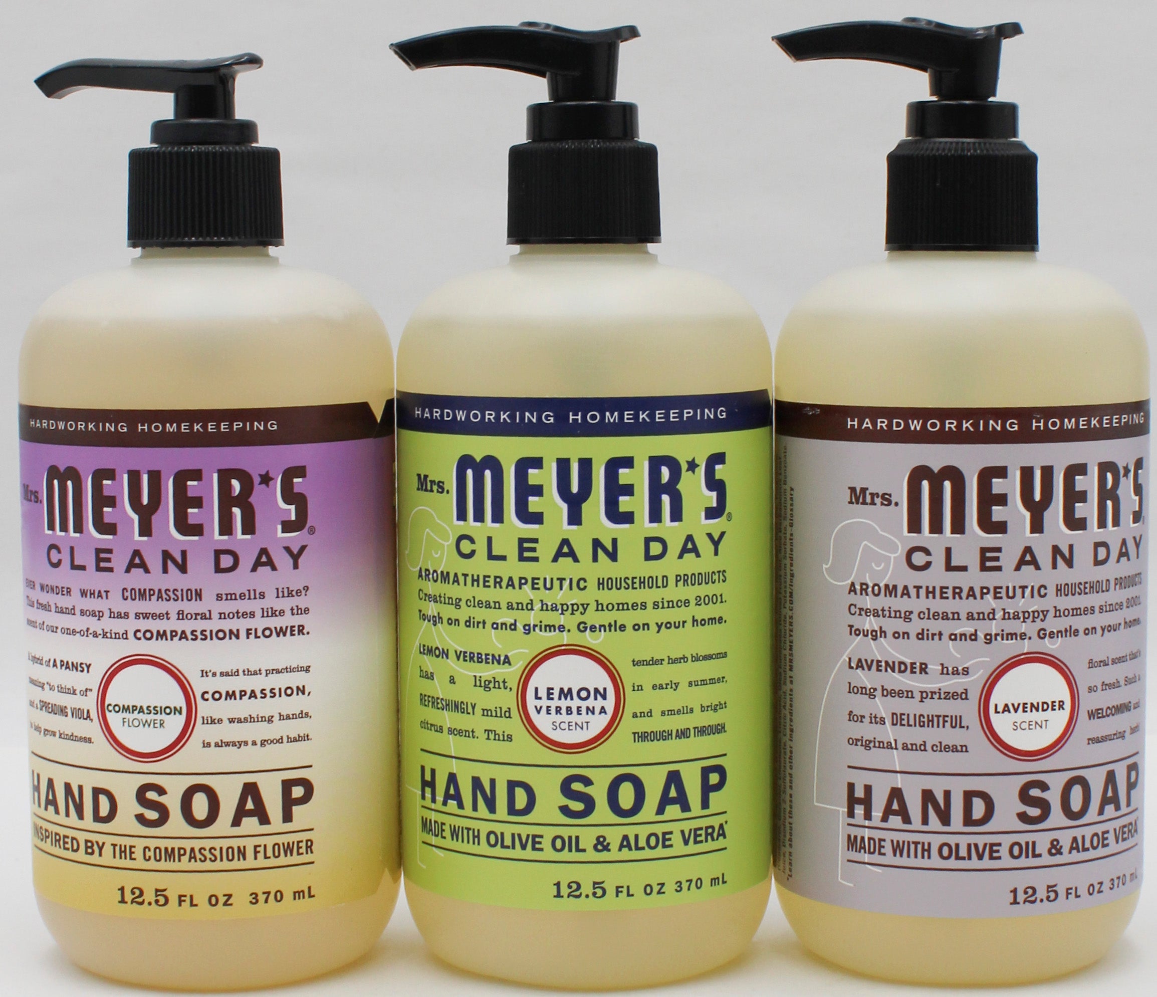 MRS MEYERS 12.5oz HAND SOAP DISPLAY