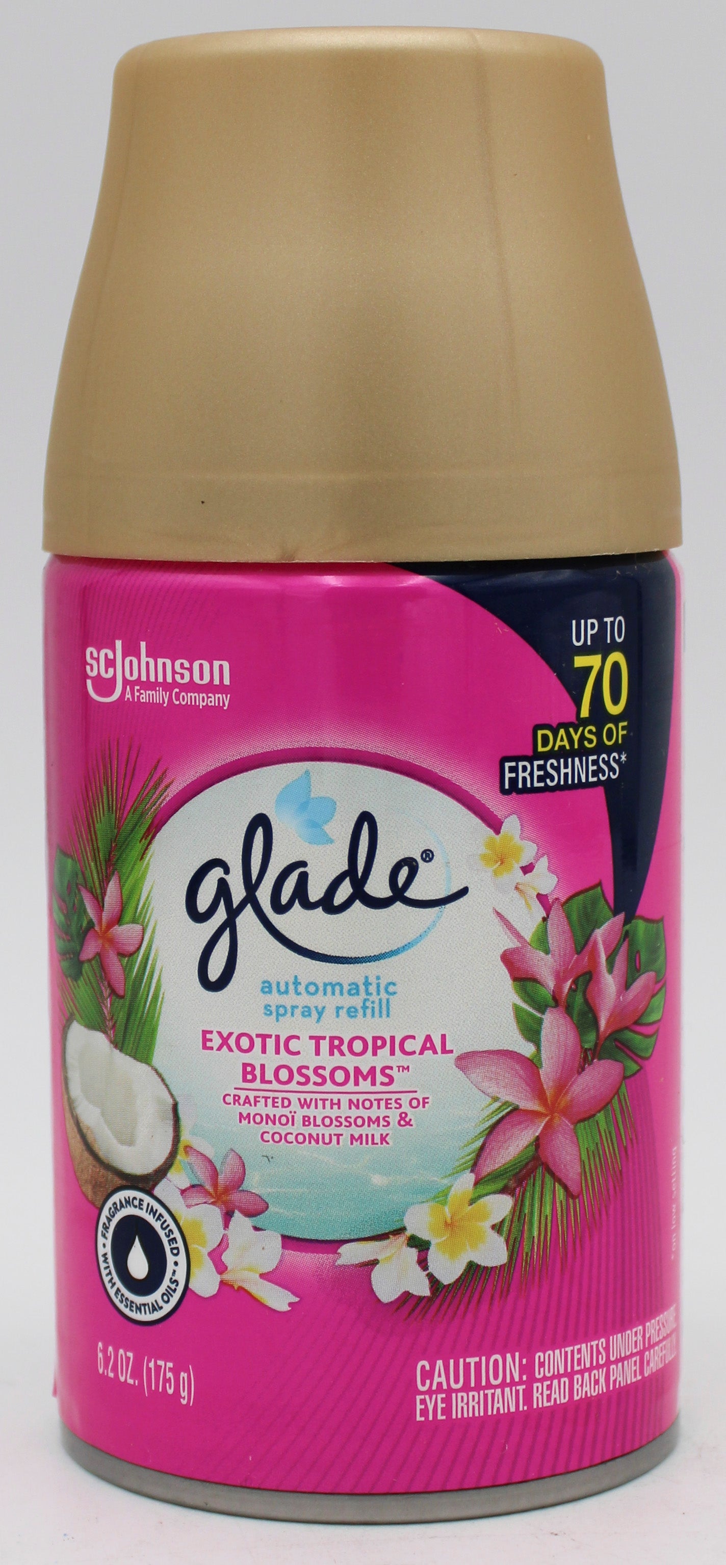 GLADE AUTOMATIC REFILL TROPICAL BLOSSOM 6.2oz US.
