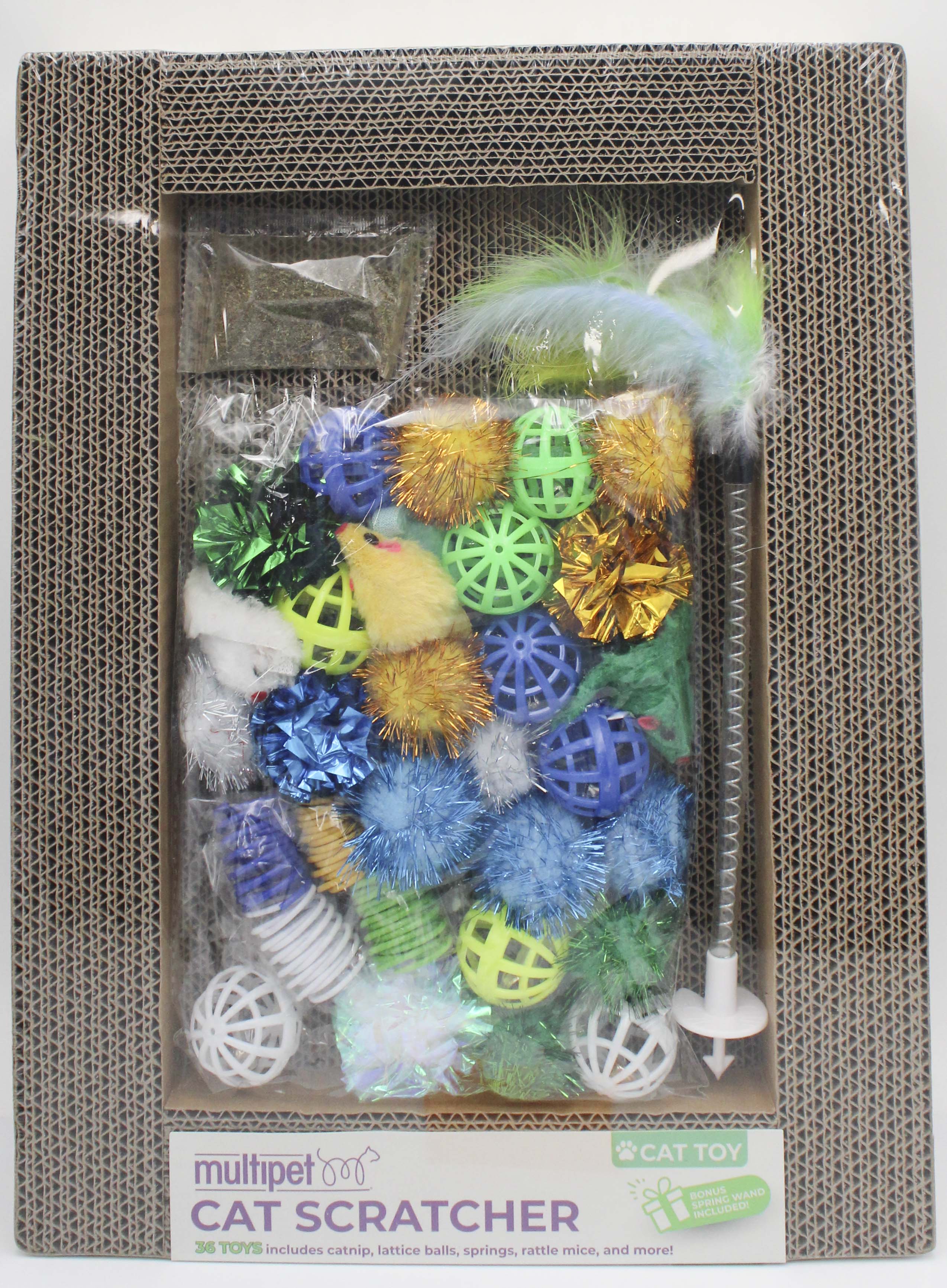 MULTIPET CAT SCRATCHER 36pc KIT