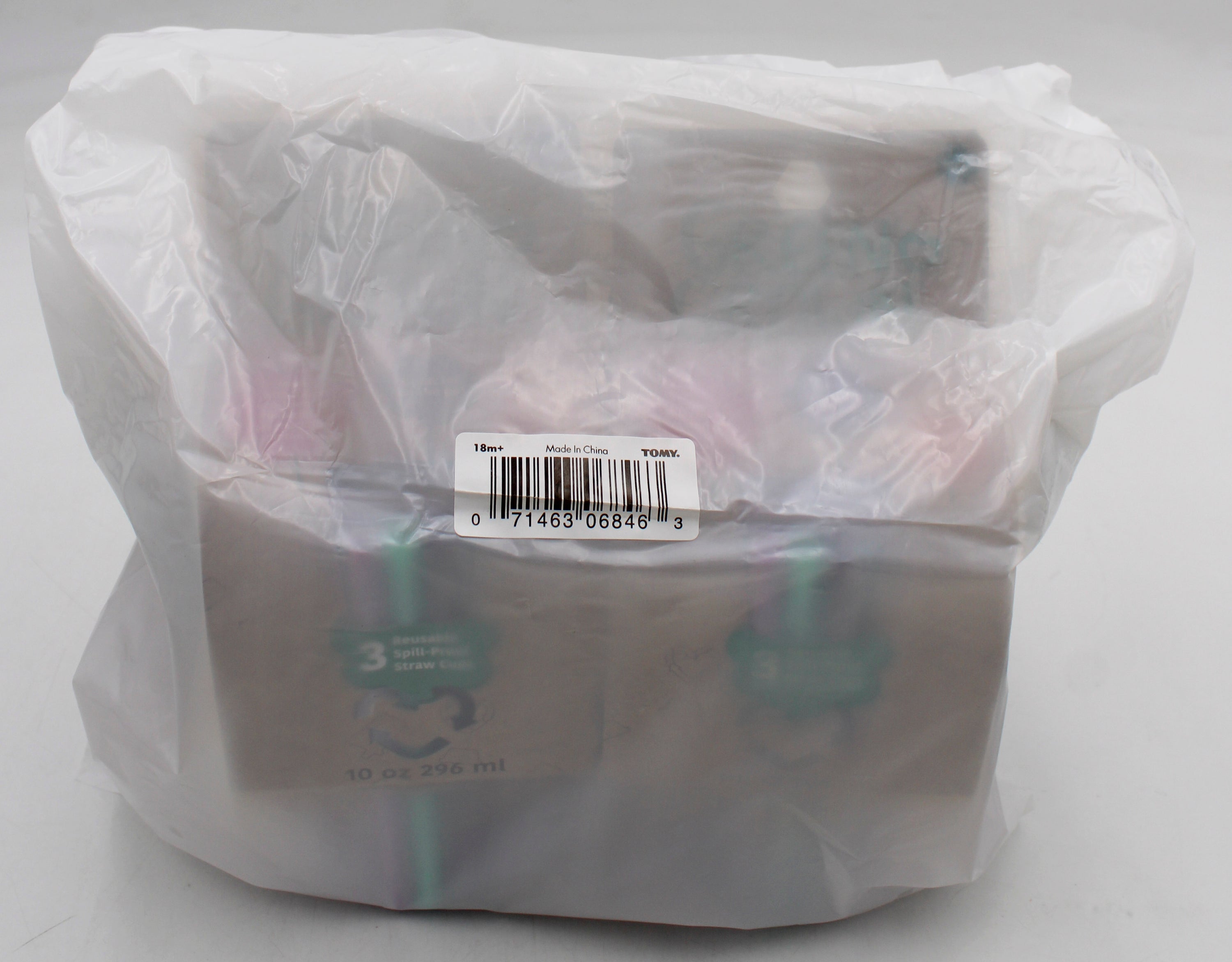 6PK GREEN GROWN STRAW CUPS - GIRL