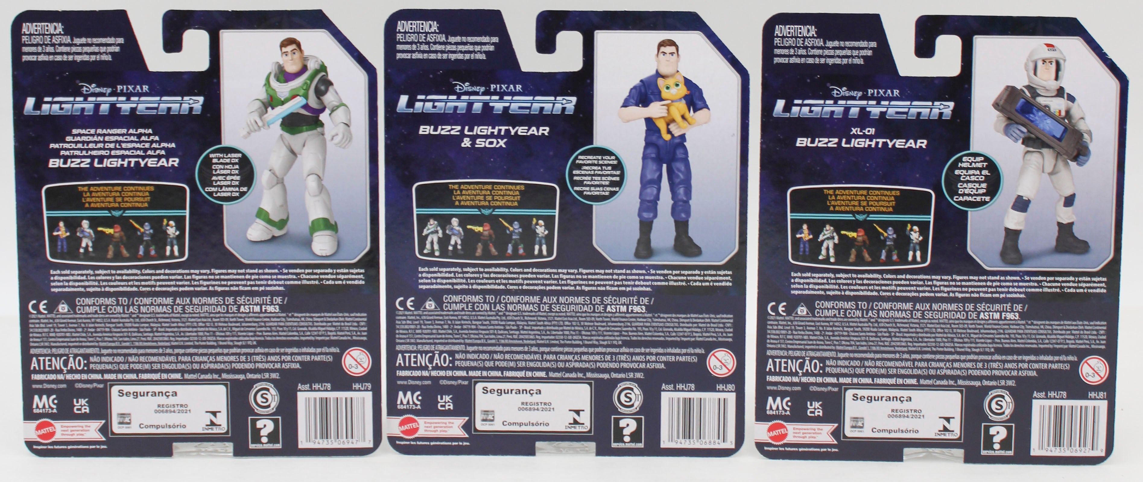 DISNEY PIXAR LIGHTYEAR CORE 5" FIGURE ASSORTED
