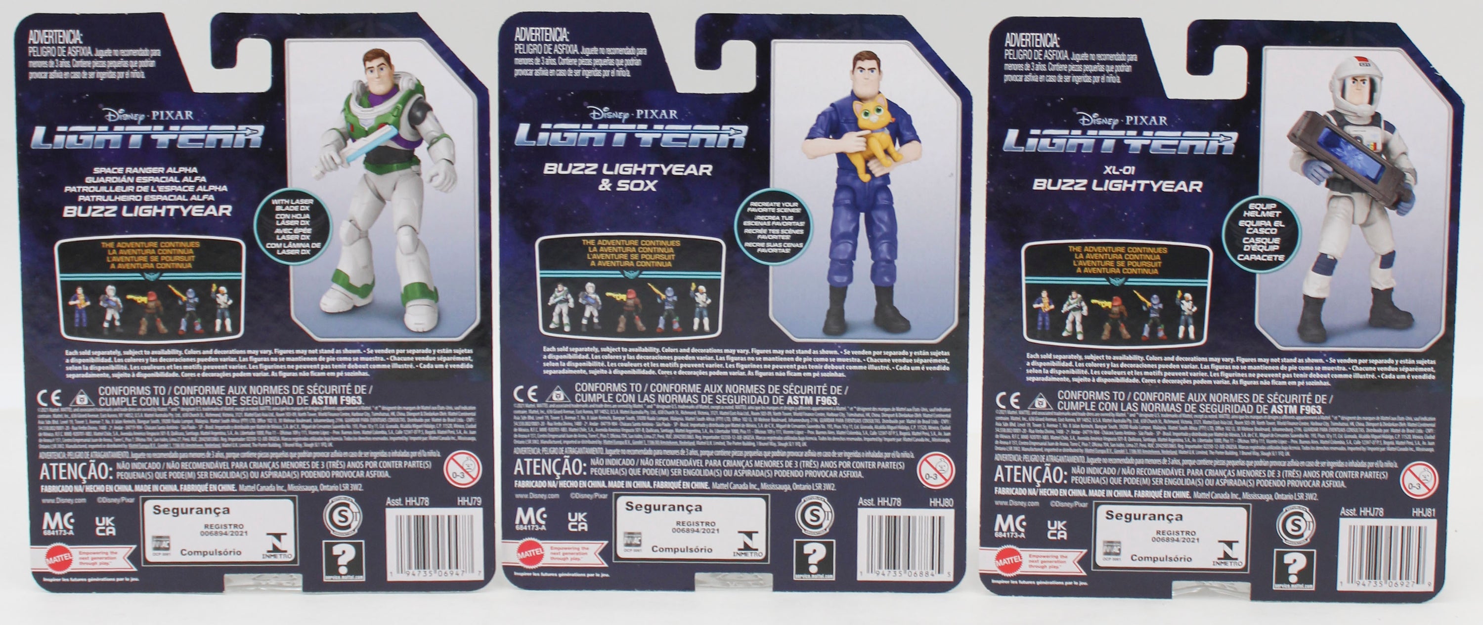 DISNEY PIXAR LIGHTYEAR CORE 5" FIGURE ASSORTED