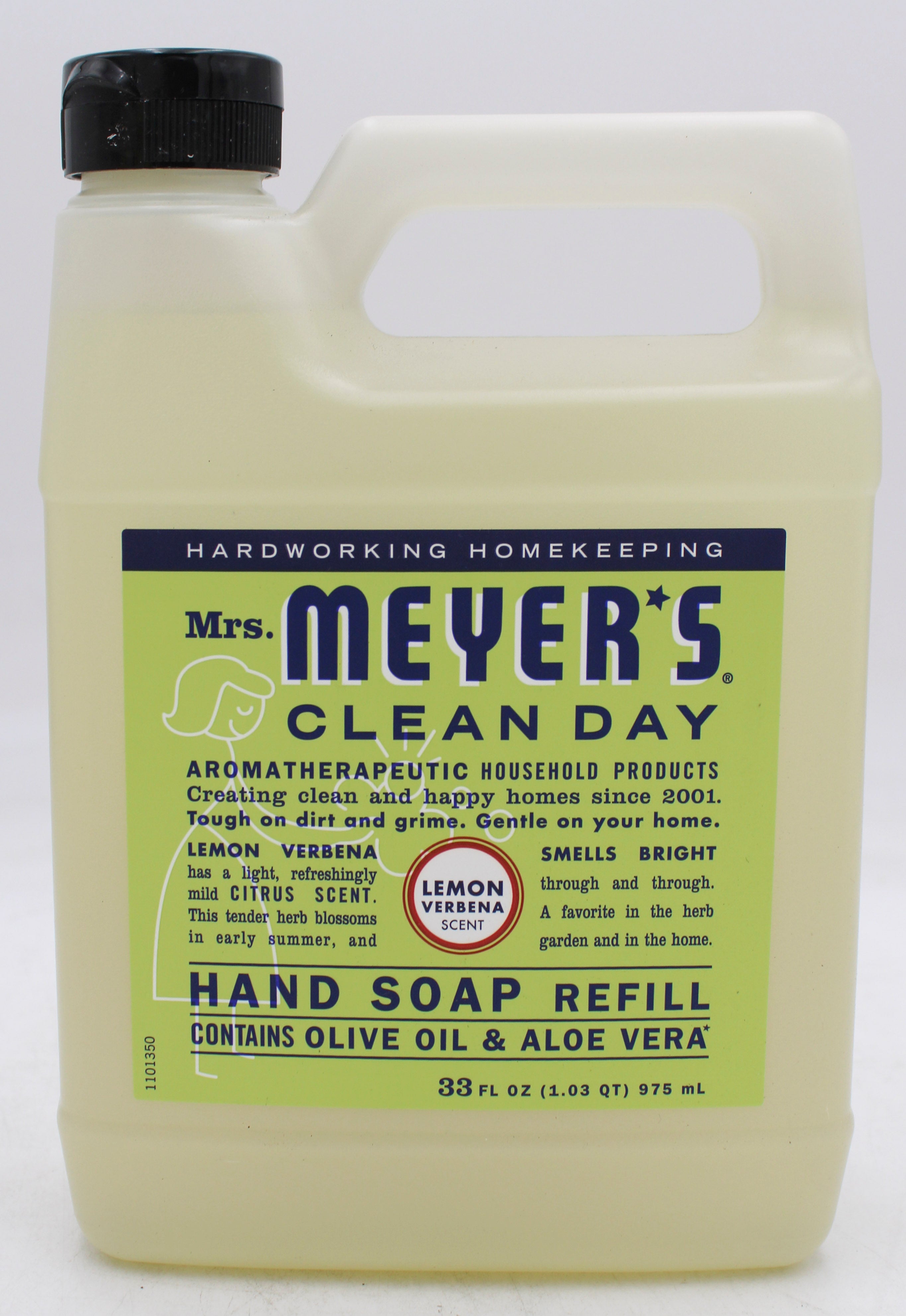 SP MEYERS HAND SOAP REFILL LEMON VERBENA SCENT 33oz