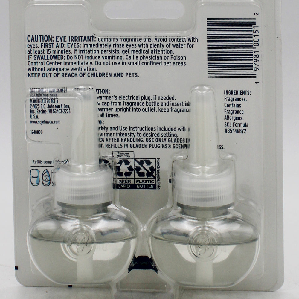 SP GLADE PLUGINS SCENTED OIL 2REFILLS 1.34oz POMEGRANATE & CURRANT