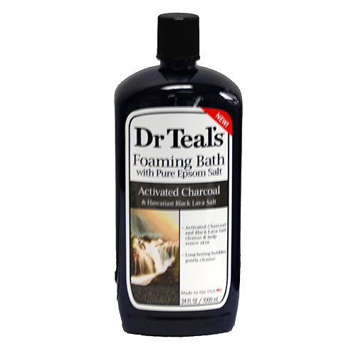 SP DR TEAL'S FOAMING BATH ACTIVATED CHARCOAL 34oz