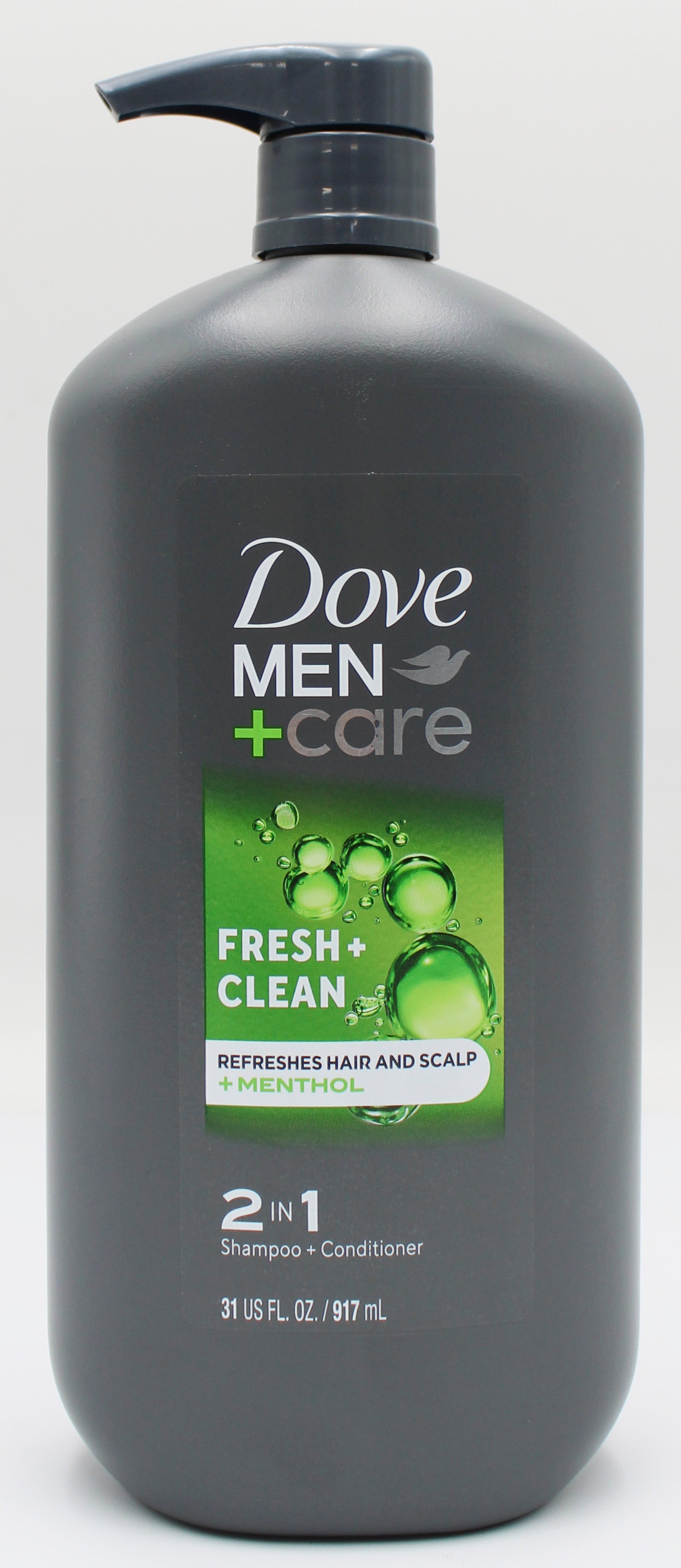 DOVE MEN + CARE 2 IN 1 SHAMPOO AND CONDITIONER FRESH & CLEAN  31oz