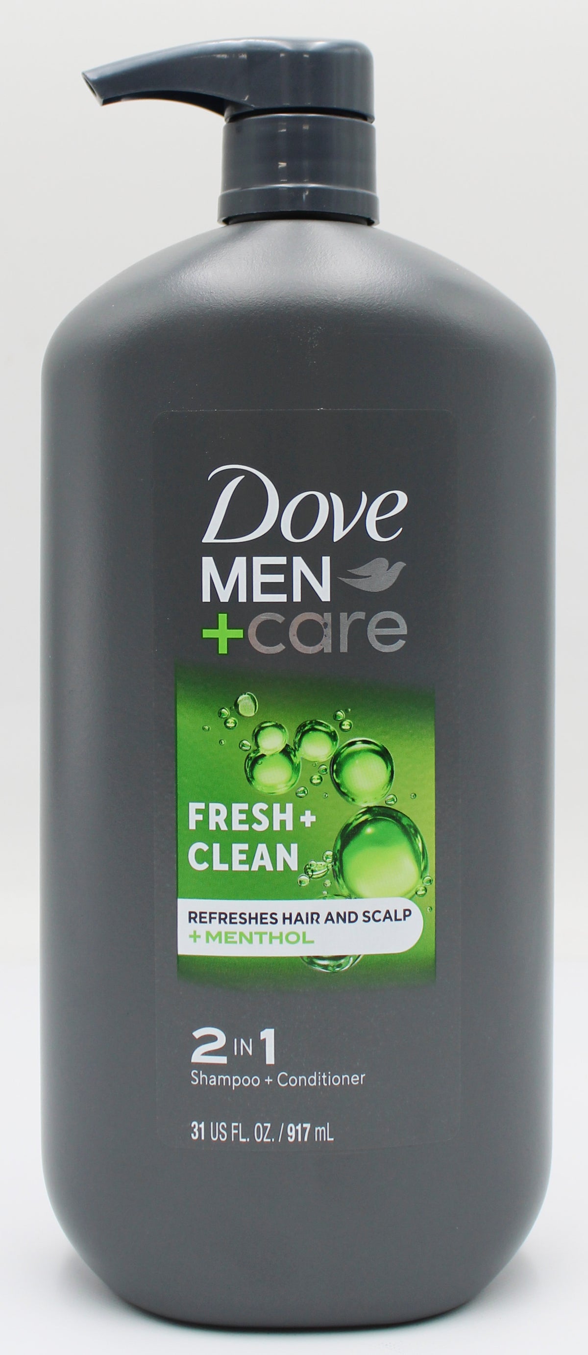 DOVE MEN + CARE 2 IN 1 SHAMPOO AND CONDITIONER FRESH & CLEAN  31oz