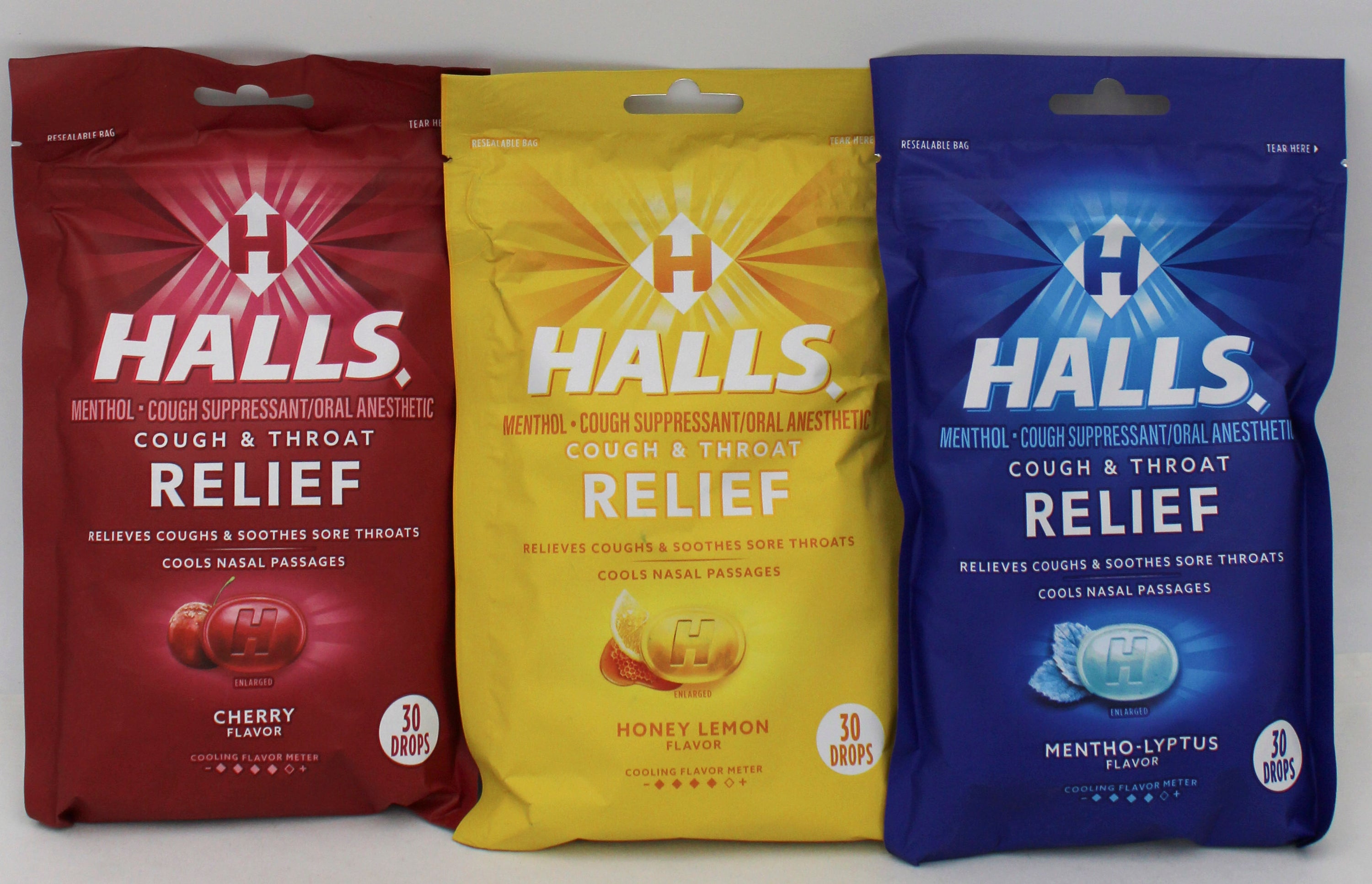 HALLS MIX 30 PC BAG FLOORSTAND BB 5/3/27