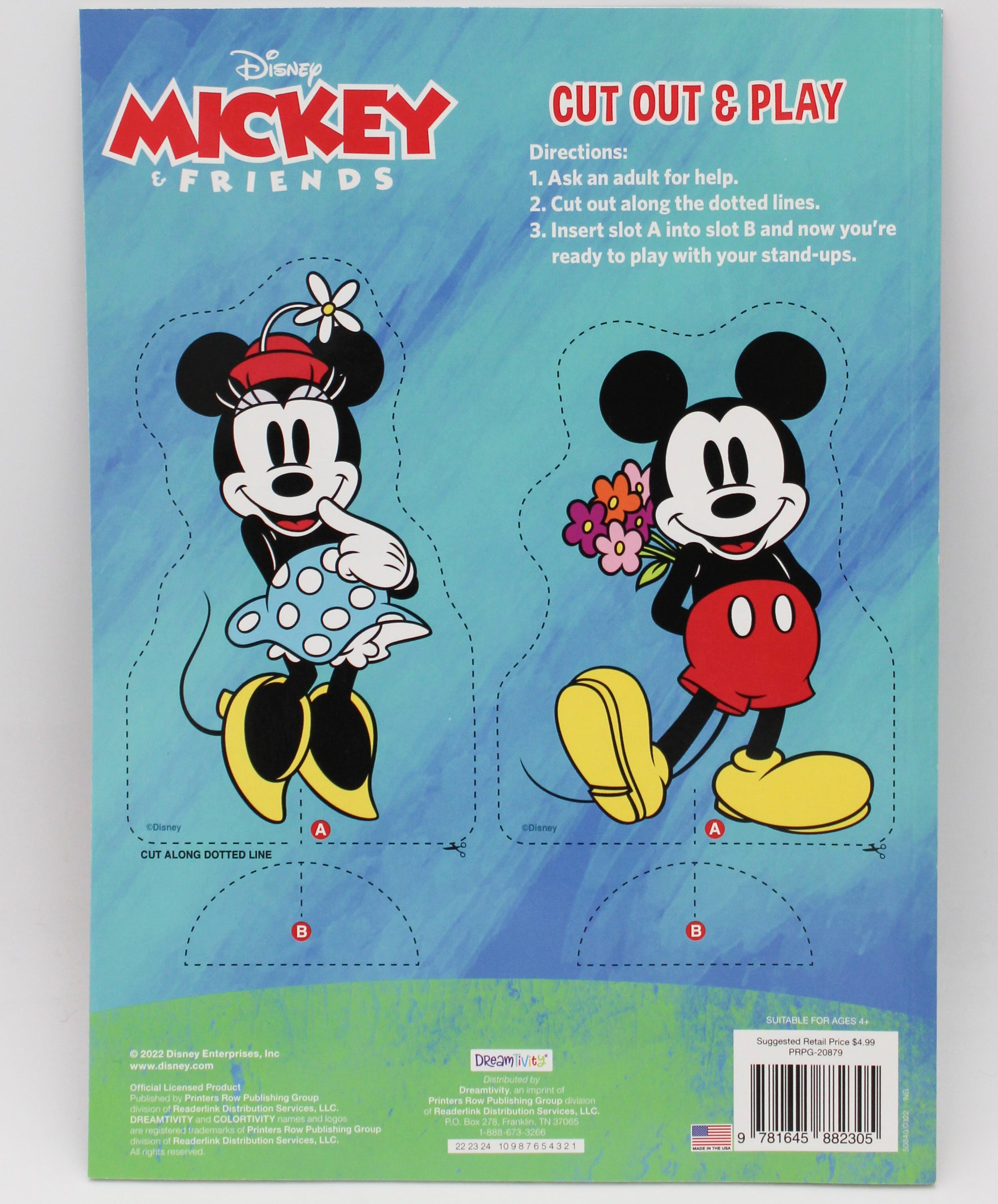 DISNEY MICKEY & FRIENDS: ULTIMATE DUO PAPERBACK ACTIVITY 48PG PP$4.99