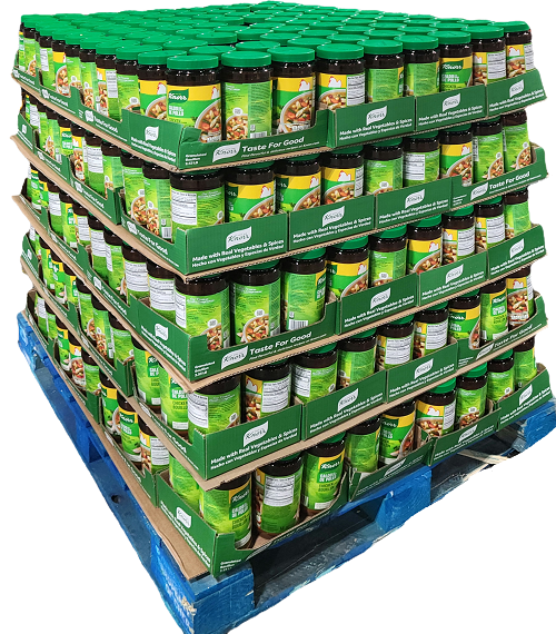 KNORR MEXICAN BOUILLON CHICKEN PALLET 2.53LB