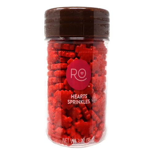 WILTON RO SPRINKLES 3oz-BIT HEARTS
