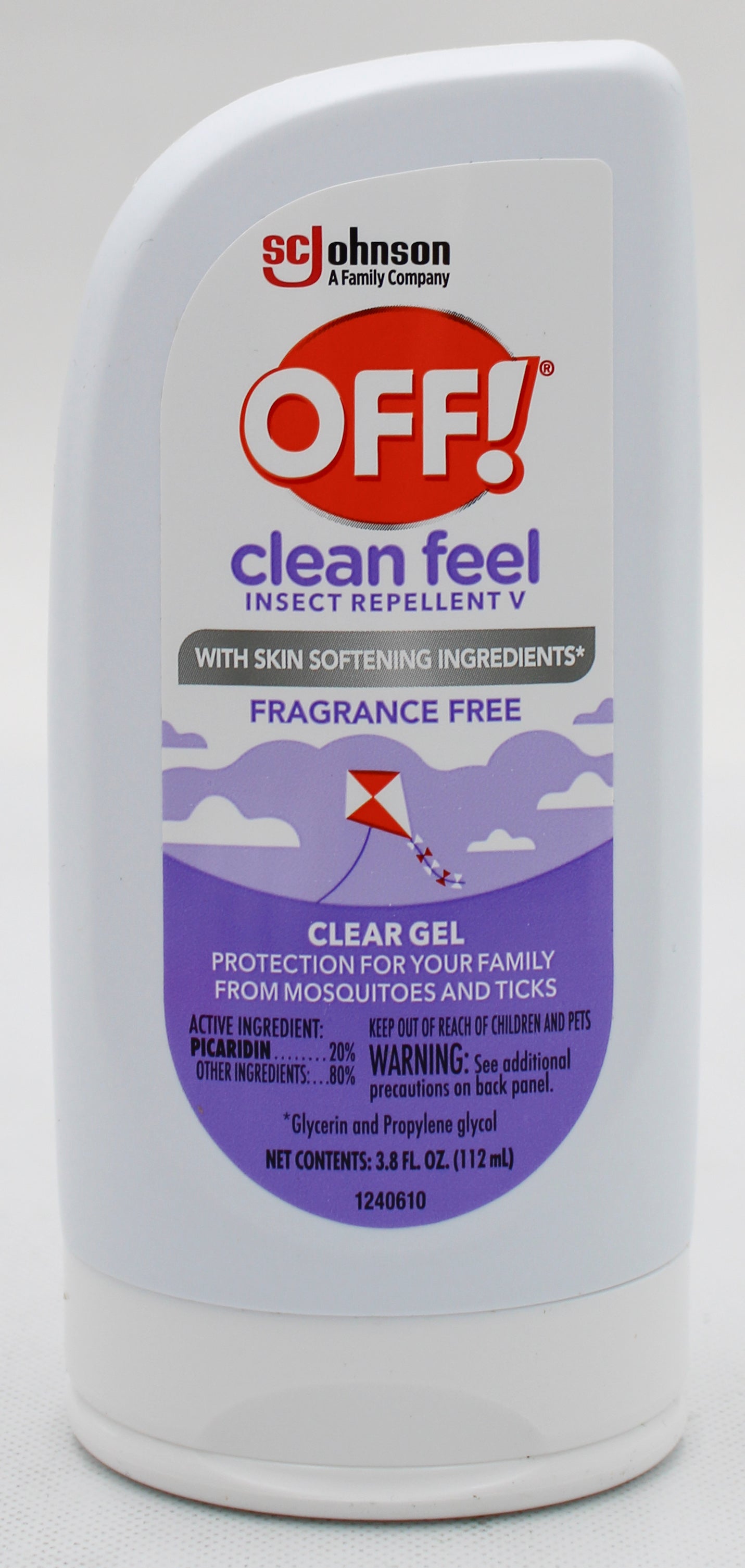 OFF CLEAN FEEL INSECT REPELLENT GEL 3.8oz US